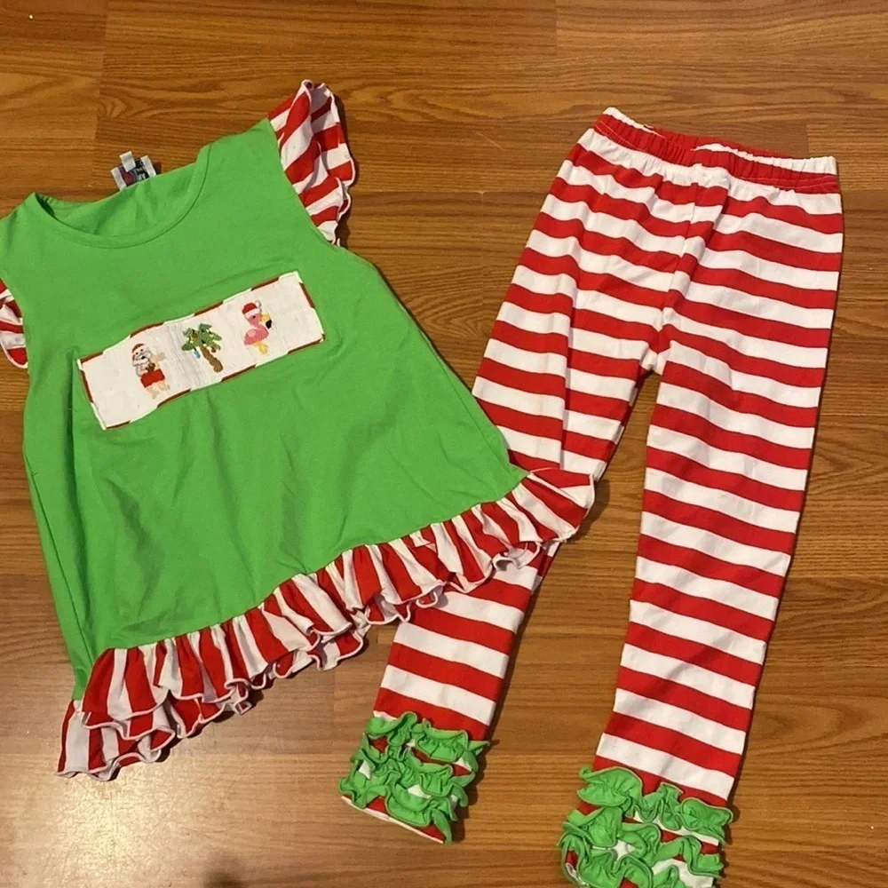Carolina Smock Matching Outfit size 6 ( CK)